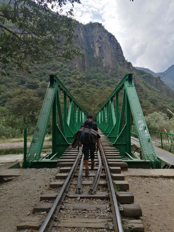 Davide verso Machu Picchu