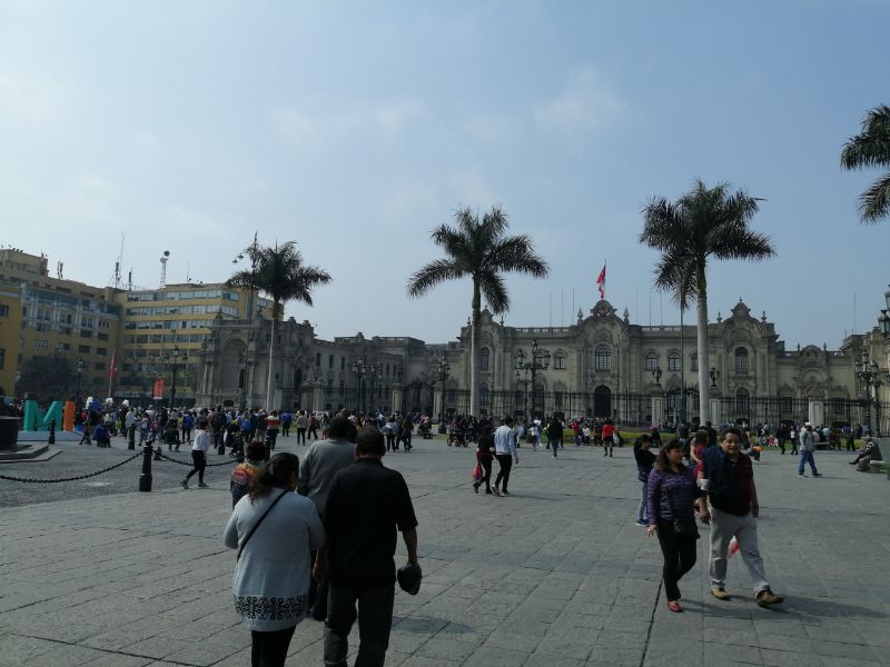 Cosa vedere a Lima: plaza de armas
