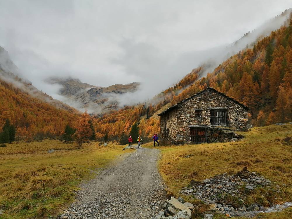 Rifugio Valmalza Un esplosione Di Autunno Bagaglio Leggero