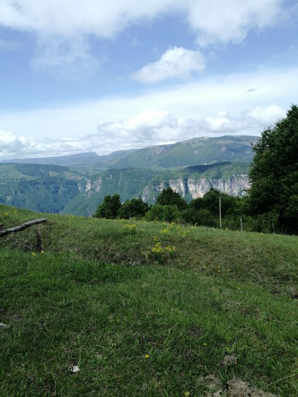 Panorama dal Col Moschin