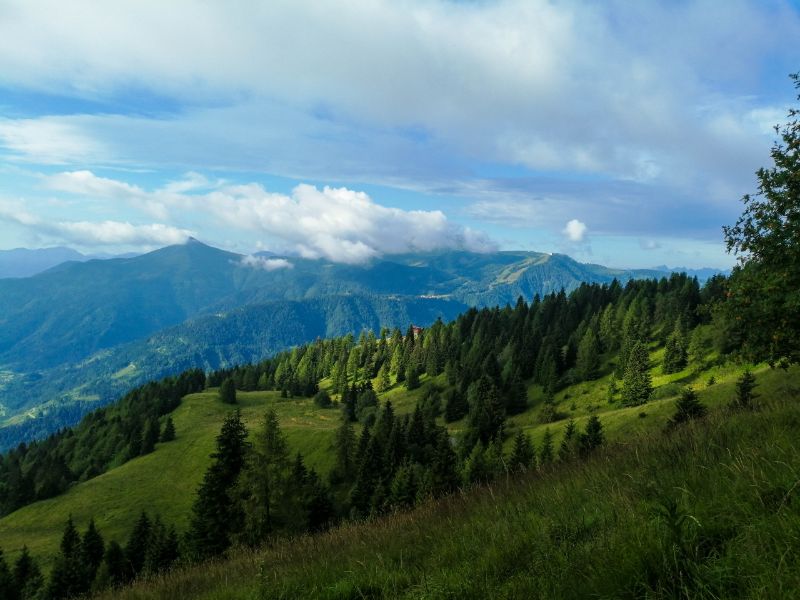 sentiero verso Zoufplan