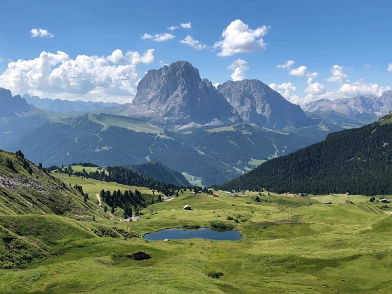 Vista sul Sassolungo