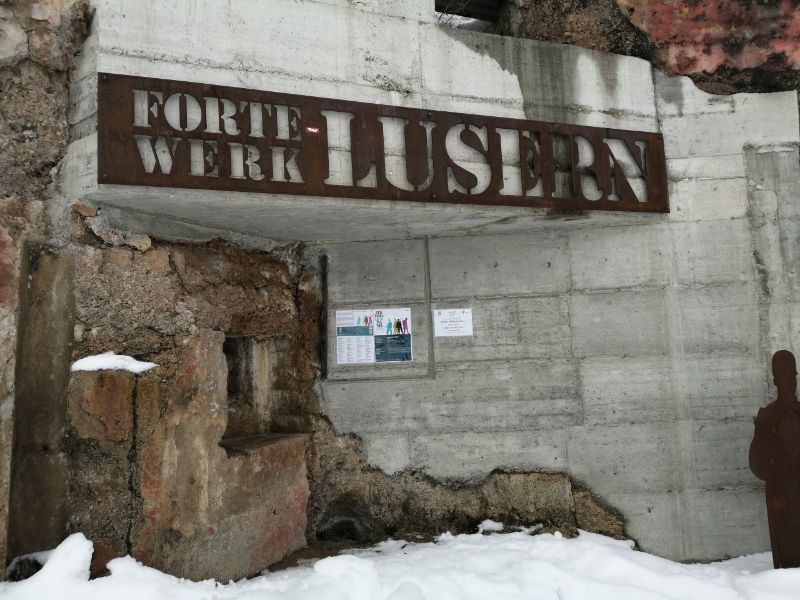 Ingresso del Forte Luserna