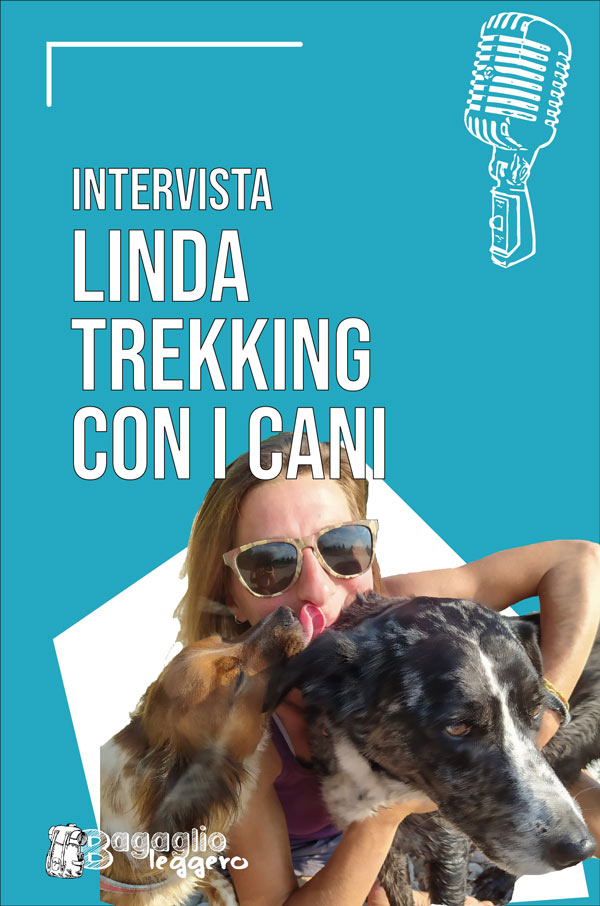 Intervista a Linda, istruttrice cinofila, sul trekking con i cani pin