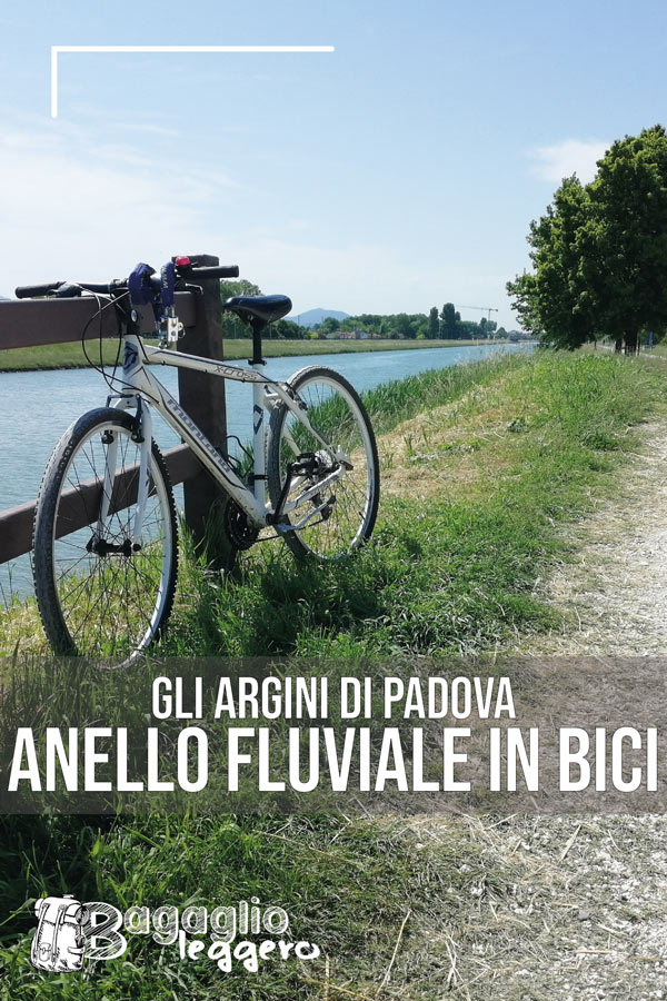 Anello fluviale di Padova in bici pin
