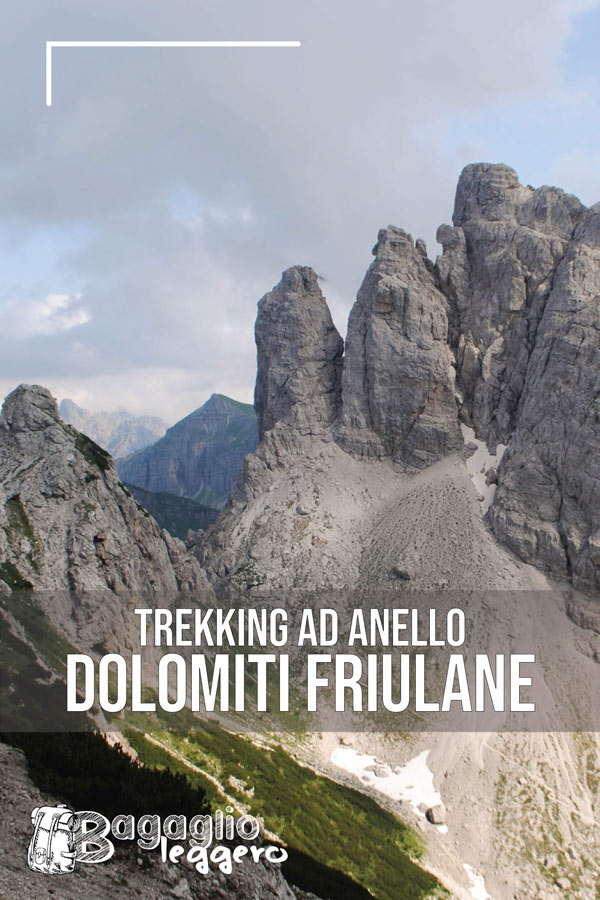 Trekking ad anello in tenda o bivacco sulle Dolomiti Friulane Pin