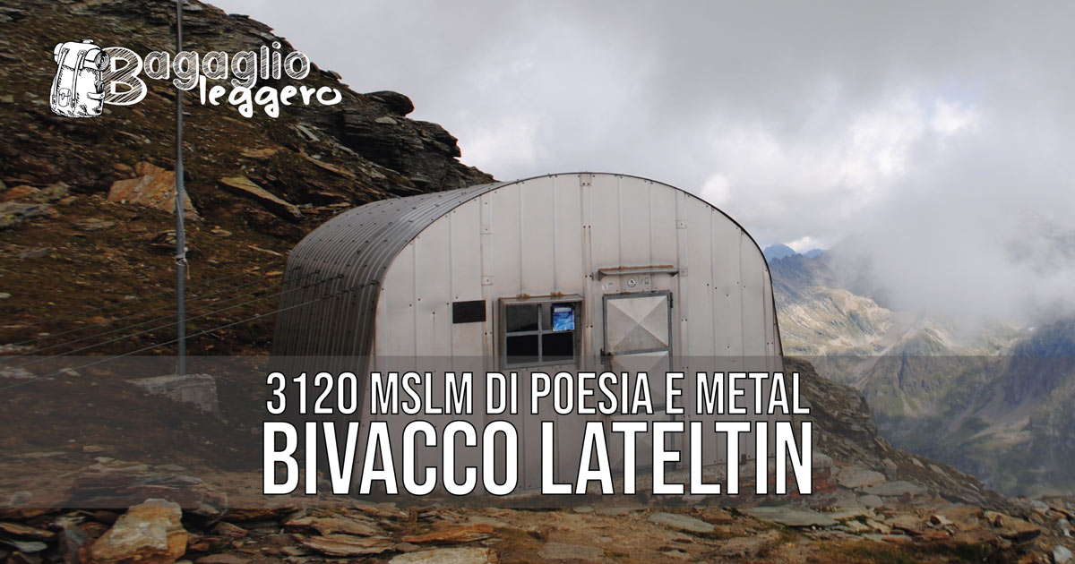 Bivacco Lateltin - Val del Lys - Valle d'Aosta, copertina Facebook