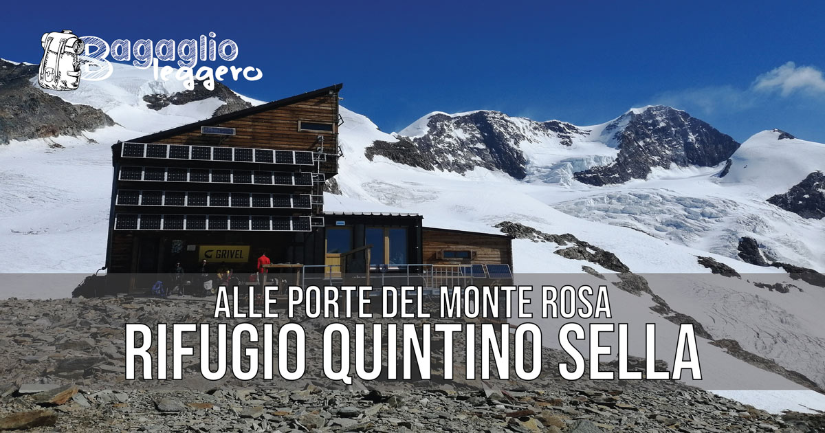 Rifugio Quintino Sella alle porte del Monte Rosa, Copertina Facebook