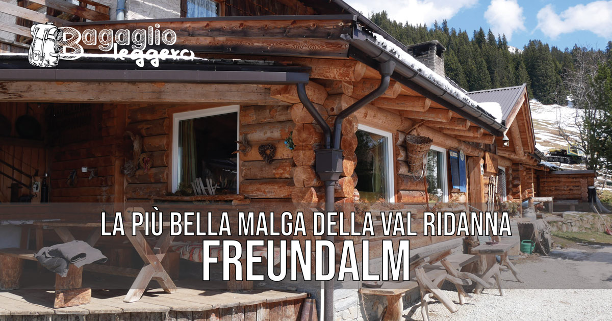Freundalm malga in Val Ridanna a Telves