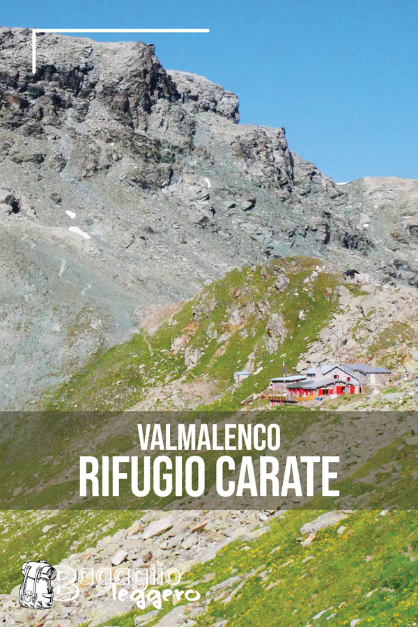 Rifugio Carate in Valmalenco - pin
