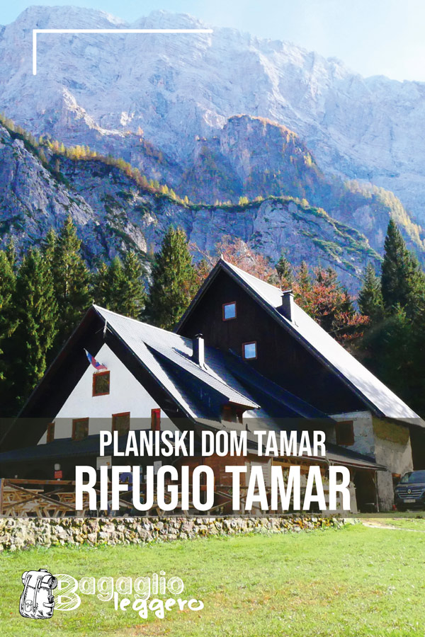 Rifugio Planiski dom Tamar in Slovenia - pin
