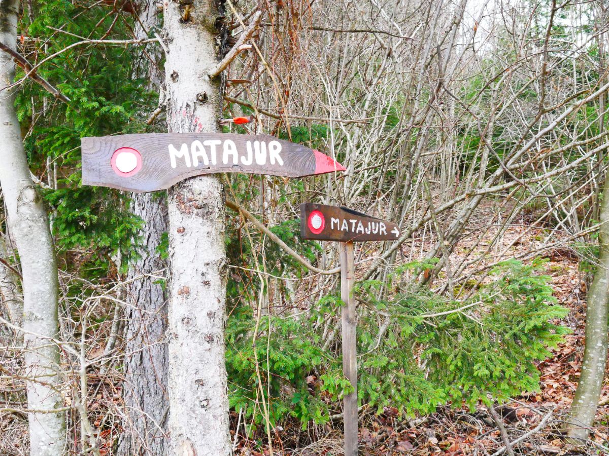 indicazioni per il Monte Matajur