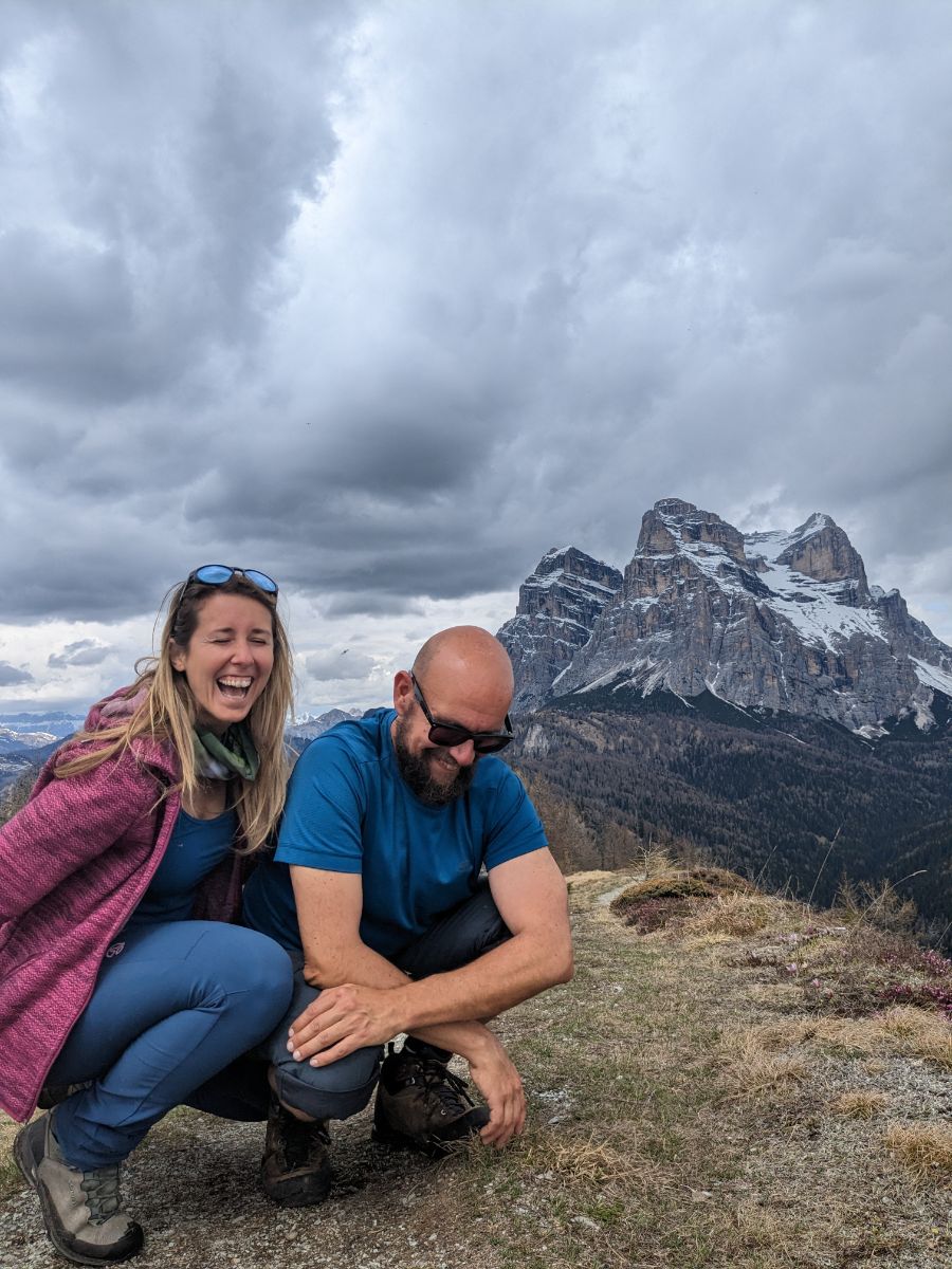 Silvia e Davide al Monte Punta