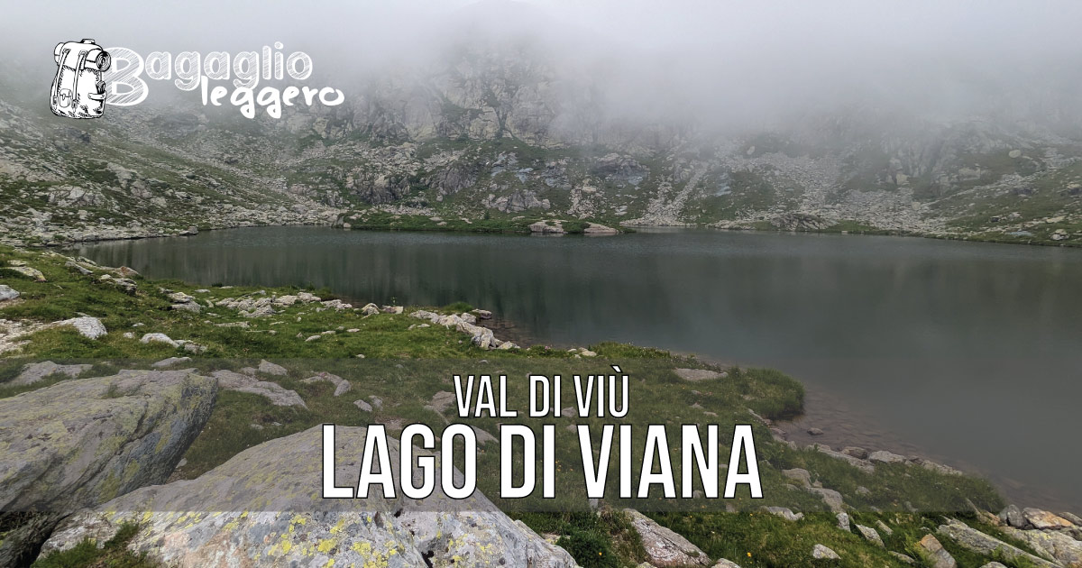 Lago di Viana in Val di Viù