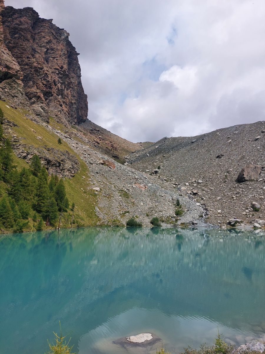 Lago Blu in Val d'Ayas