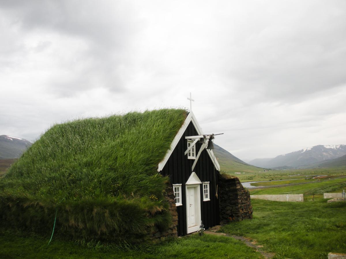 Una chiesa storica in Islanda