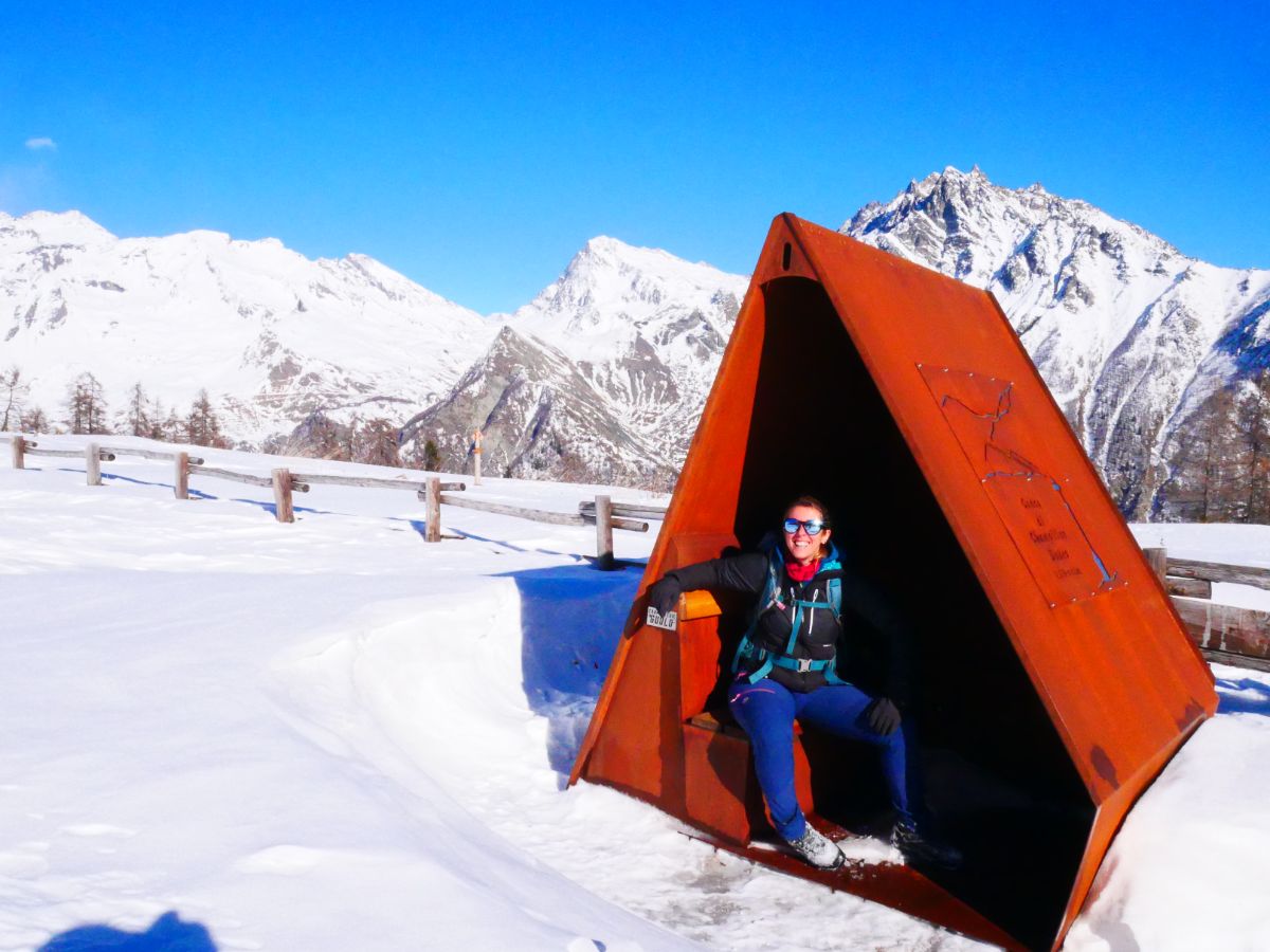 Riparo di lamiera in Valpellinea