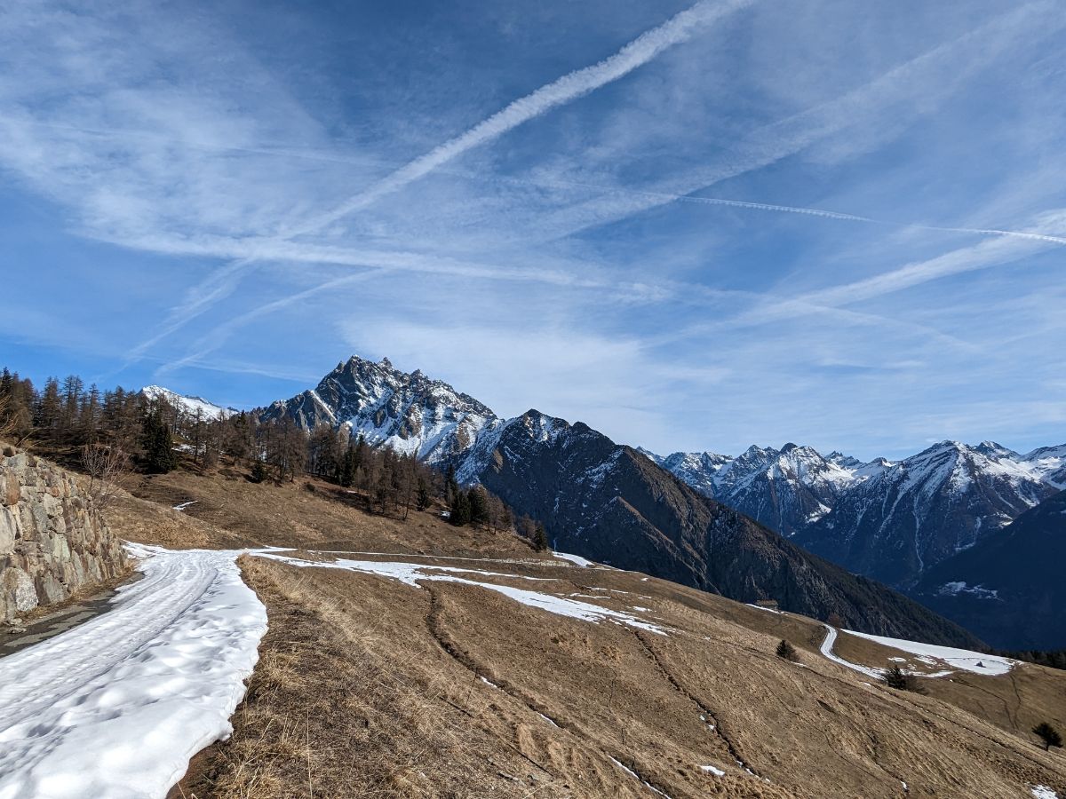 Versanti (poco) innevati