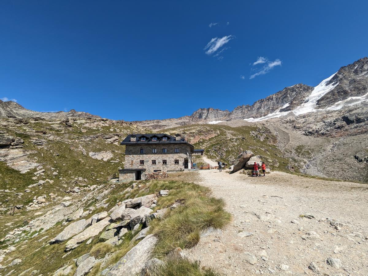 Salita al Rifugio Chabod