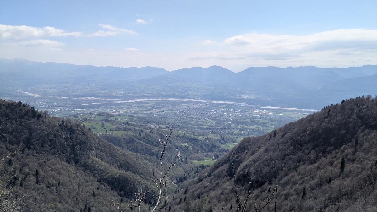 panorama su Santa Giustina