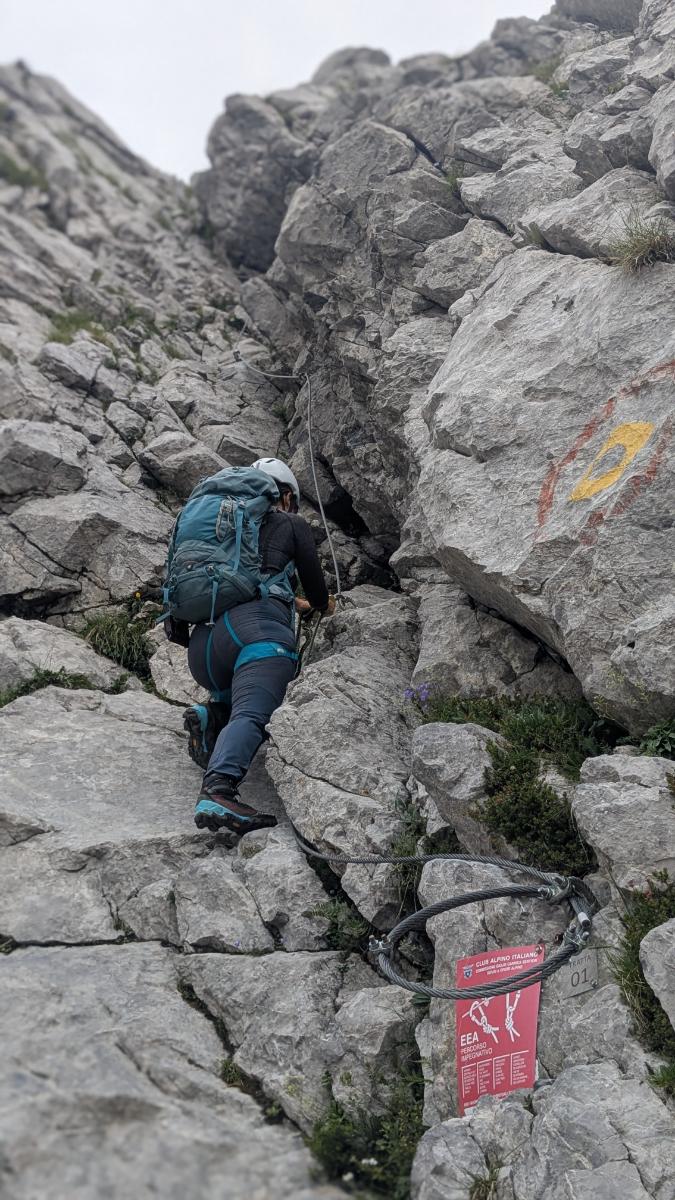 silvia-via-ferrata-zermula Silvia sulla via ferrata dello Zermula