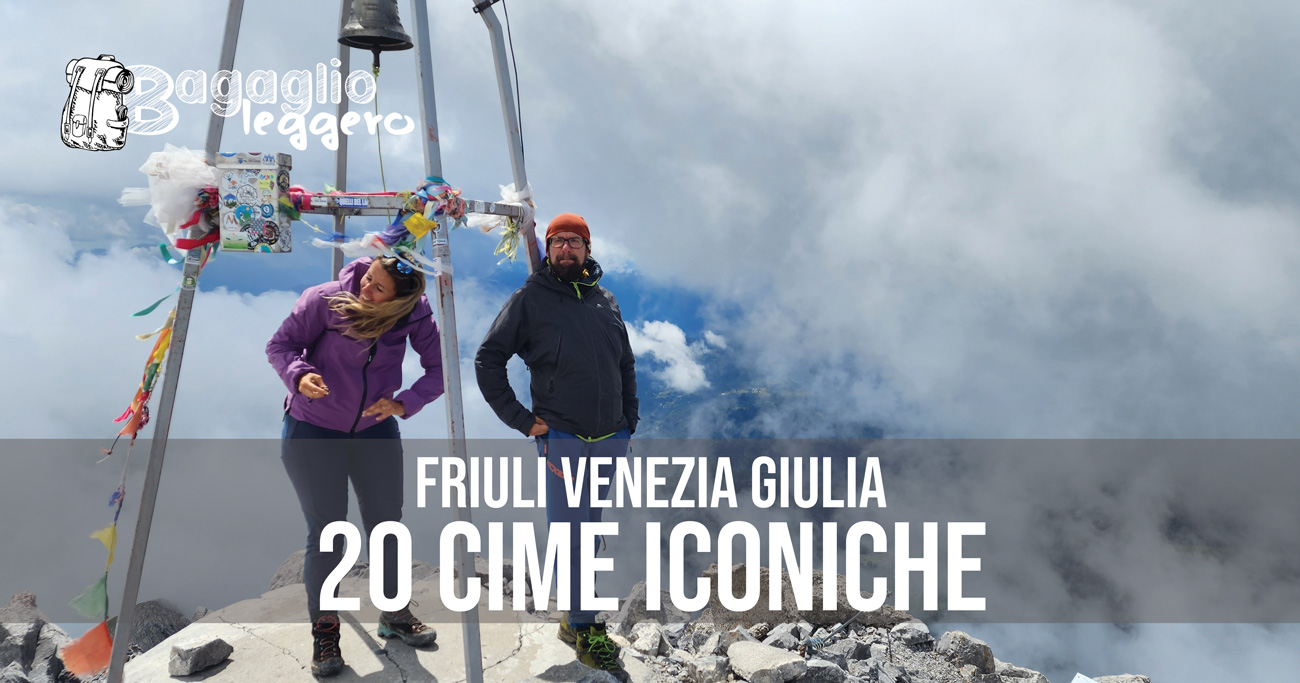 20 cime iconiche in FVG