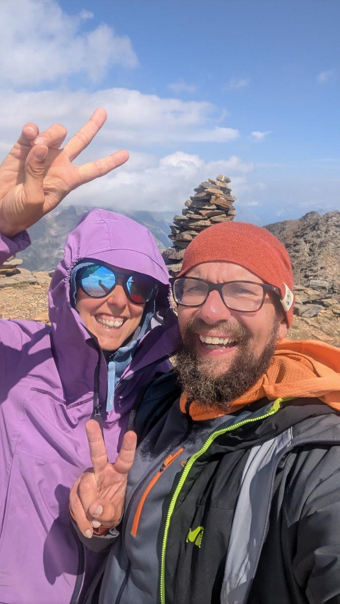 silvia-davide-cima Silvia e Davide in cima