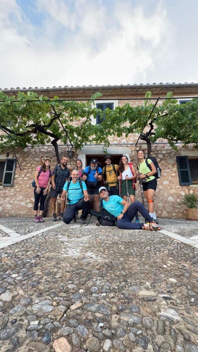 in cammino con Vivere Maiorca