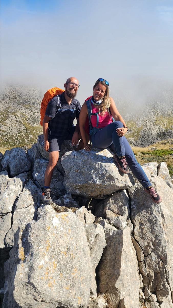 Silvia e Davide sul GR 221, il cammino di Maiorca
